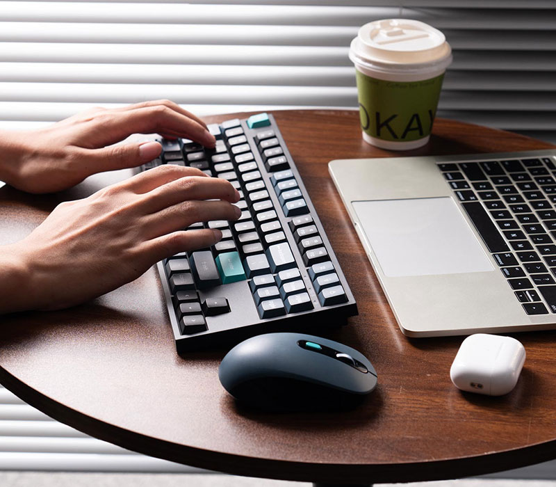 キーボード、マウス、パソコン本体 Keychron B33キーボード & BM25マウス ワイヤレスコンボ発売 | kopek｜