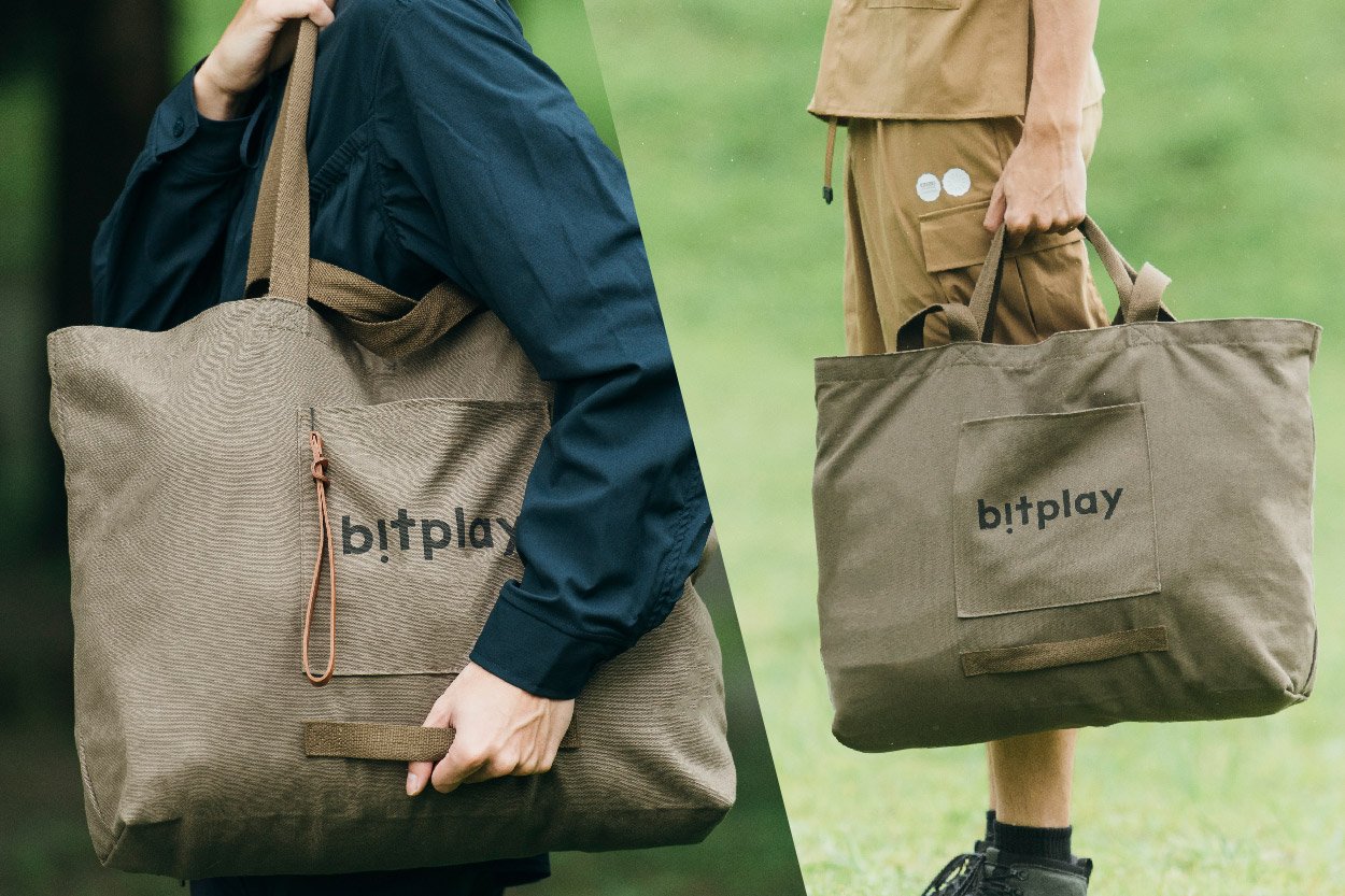 bitplay ラージトートバッグ発売