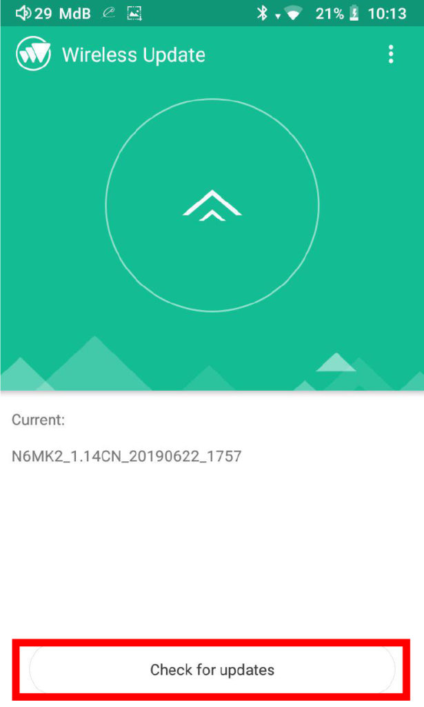 Cayin N6iiファームウエア Ver2.2のお知らせ