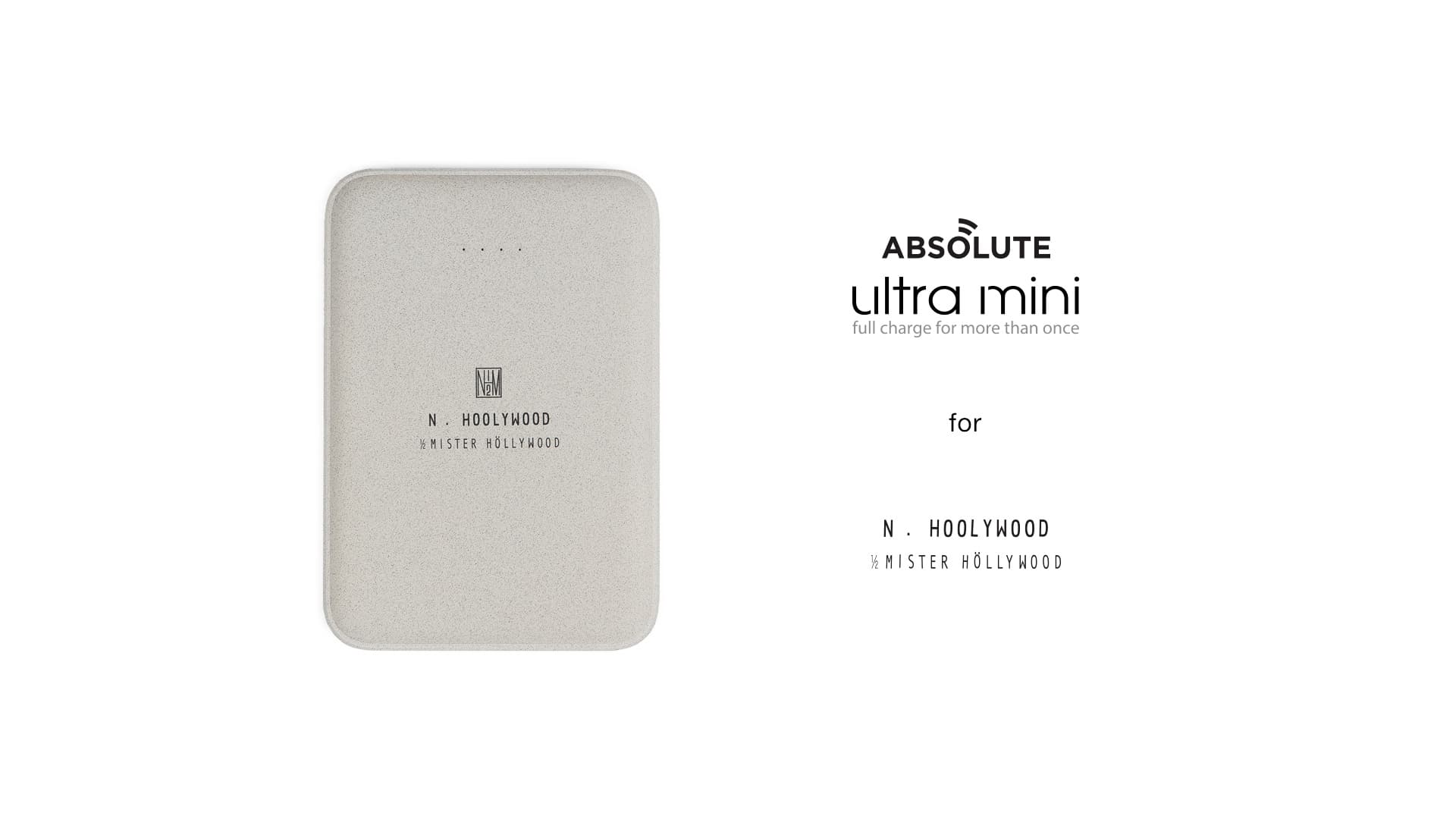 ABSOLUTE・Ultra mini 5000 for N.HOOLYWOOD発売開始