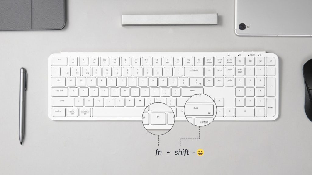 シザースイッチ搭載の軽量薄型キーボード・Keychron B1 Pro/B6 Pro発売開始