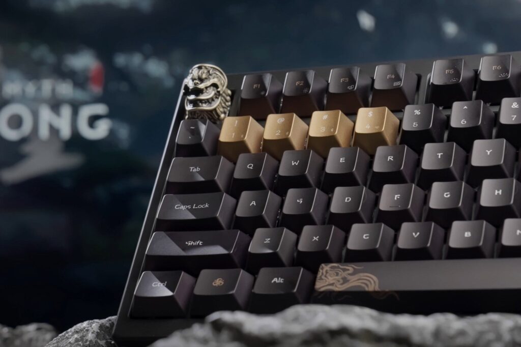 Keychron Black Myth Wukong 黒神話:悟空 ワイヤレスメカニカルキーボード発売