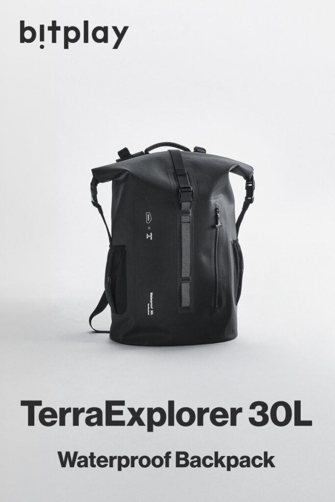 bitplay・TerraExplorer 30L 防水バックパック発売のお知らせ