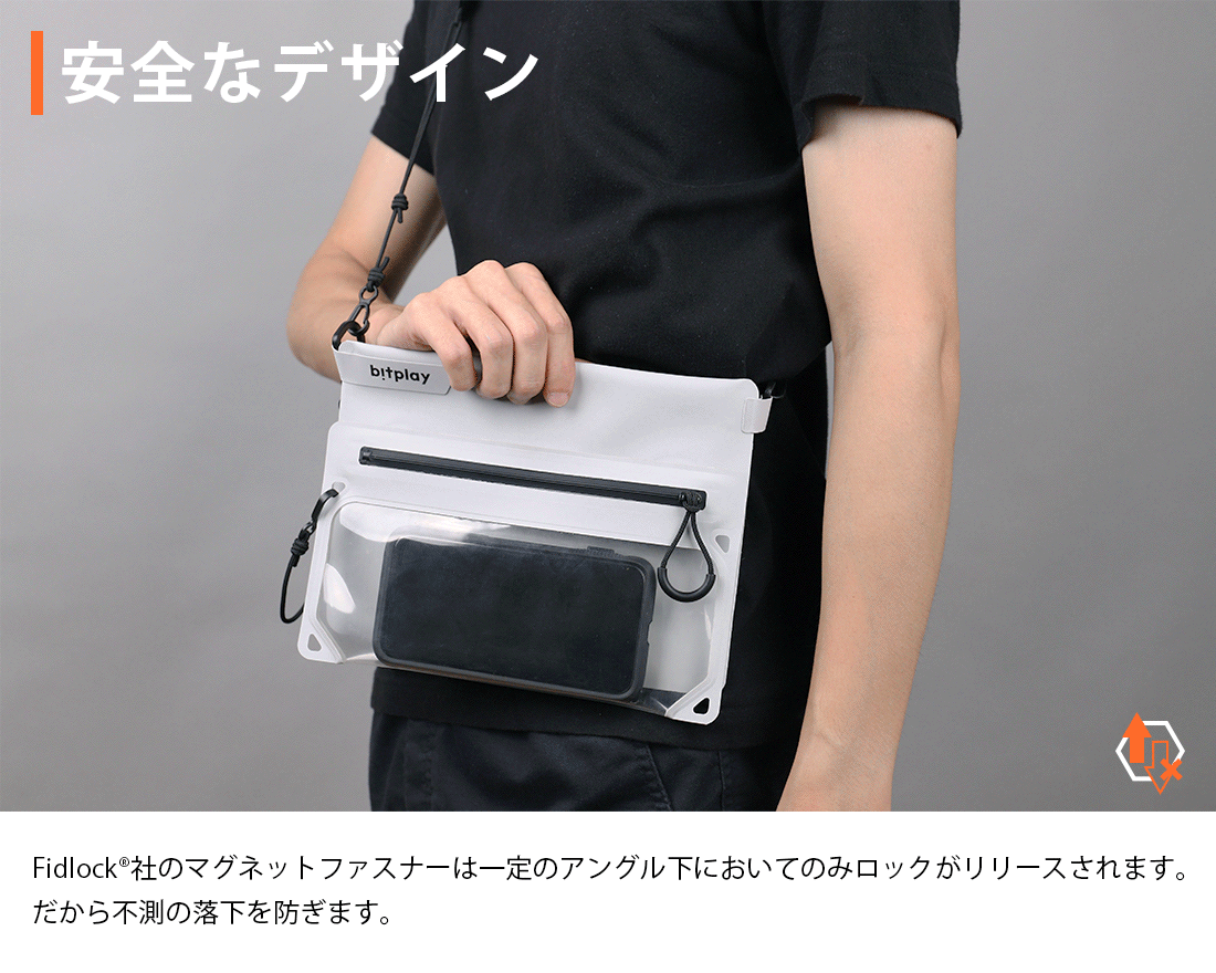 【bitplay・AquaSeal 防水バッグ】「Makuake(マクアケ)」で先行予約販売開始