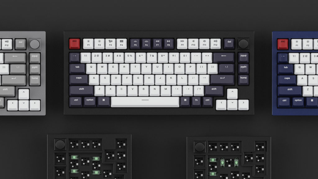 Keychron Q1 QMK カスタム・メカニカルキーボード ノブバージョン発売
