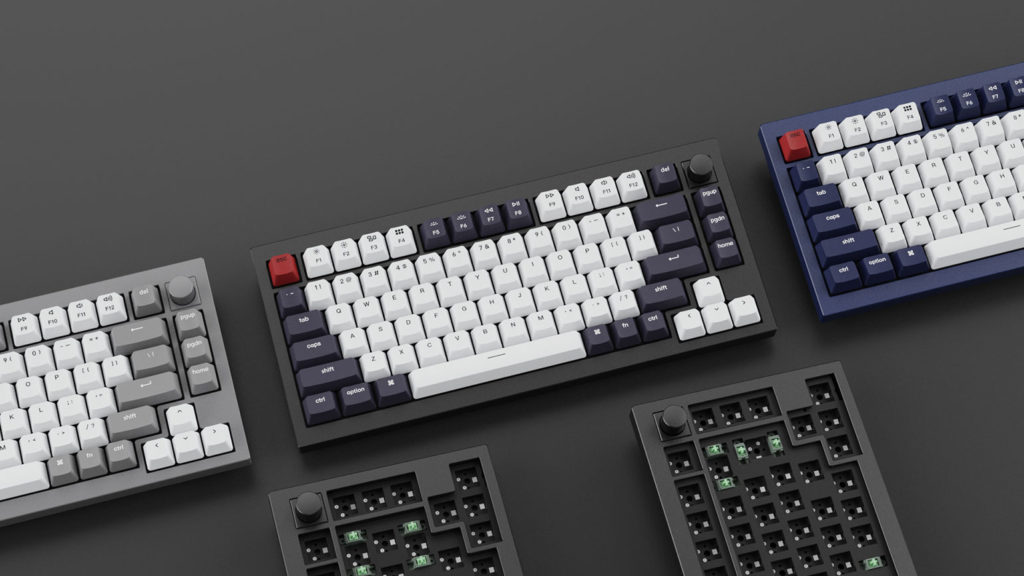 Keychron Q1 QMK カスタム・メカニカルキーボード ノブバージョン発売