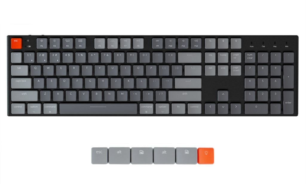 Keychron K1 ワイヤレス・メカニカルキーボード発売