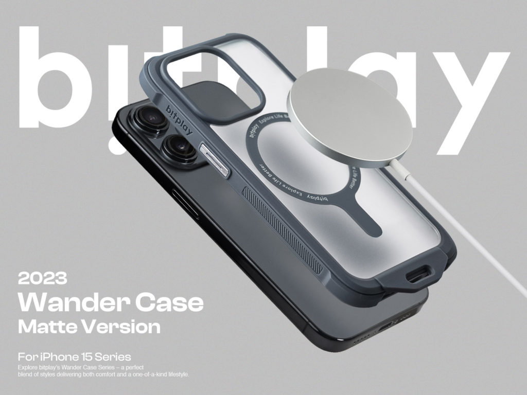 bitplay・Wander Case マットバージョン for iPhone 15シリーズ発売