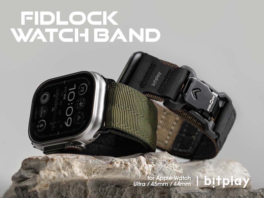bitplay・Fidlockウォッチバンド for Apple Watch Ultra / 45 / 44mm発売