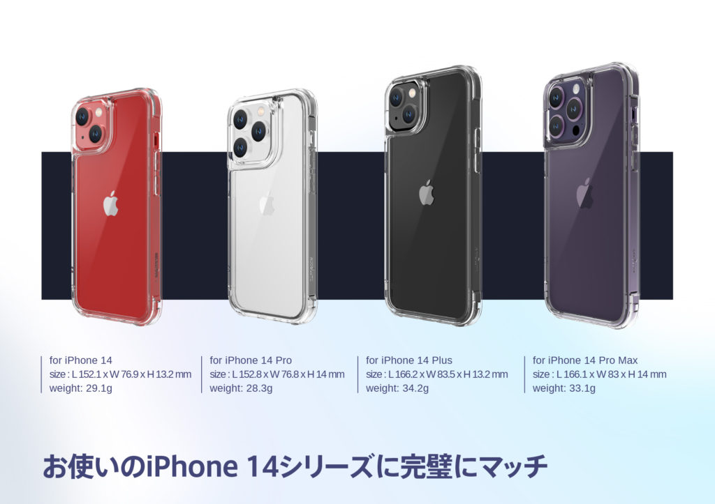 ABSOLUTE・LINKASE AIR for iPhone 14シリーズ発売