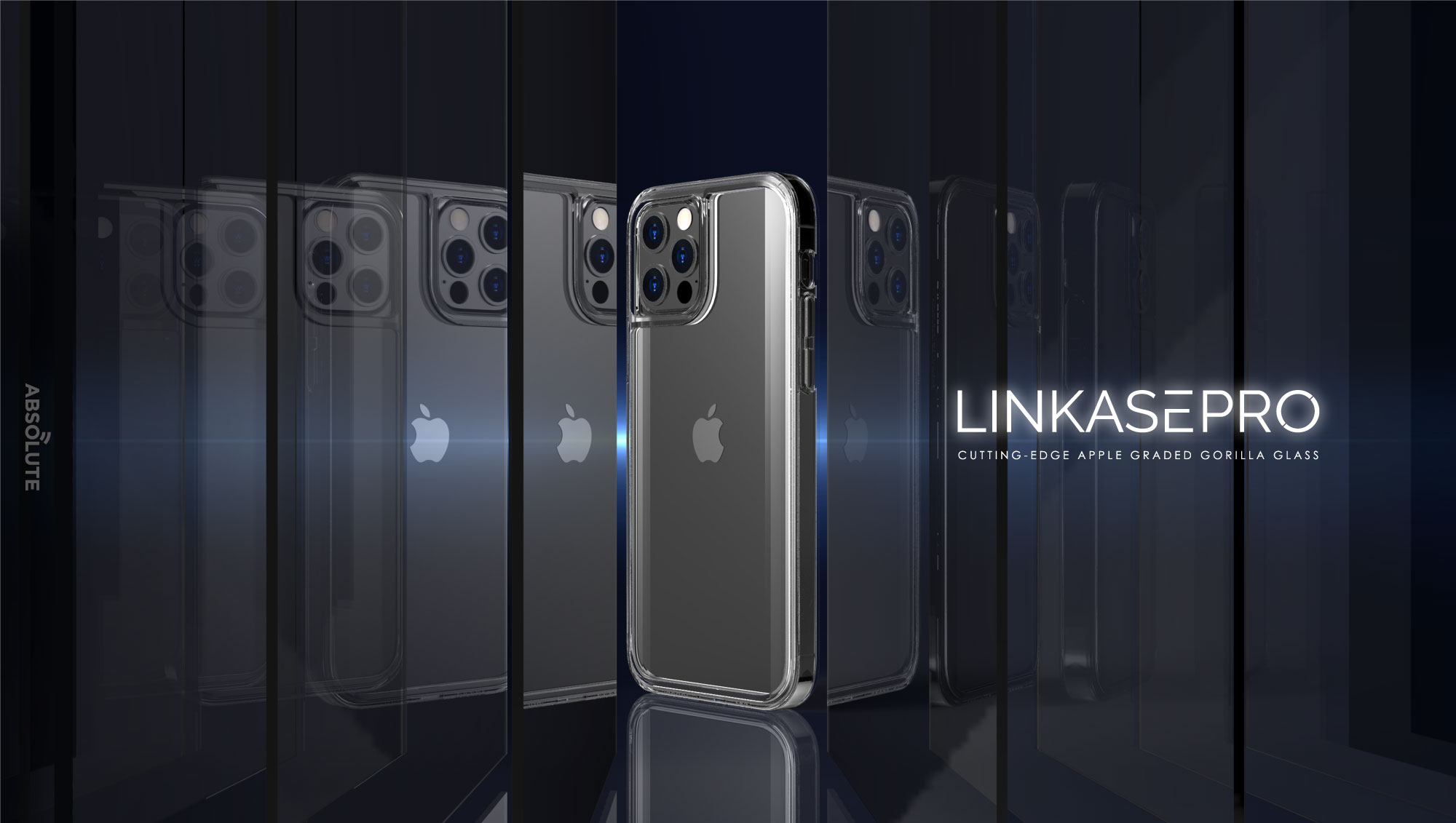 2020年新型iPhone対応 コーニング社ゴリラガラス採用ABSOLUTE・LINKASEシリーズ発売開始