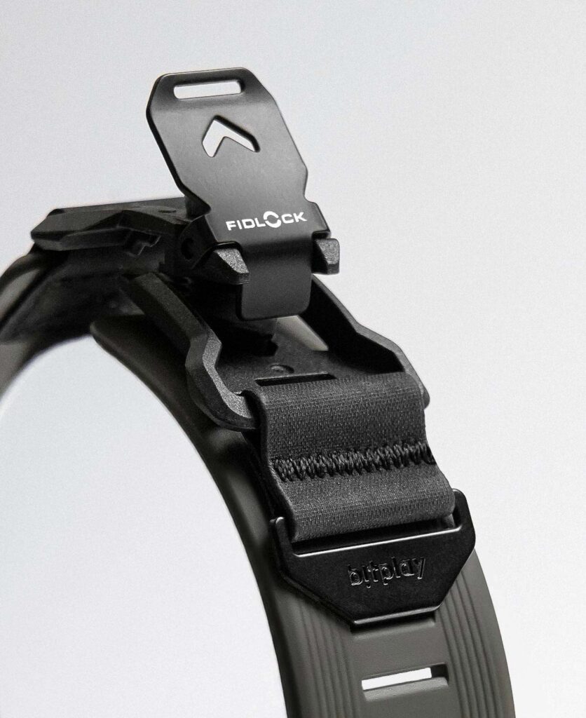 bitplay・防水FKMラバー製Fidlockクイックリリースウォッチバンド for Apple Watch / Garmin QuickFit