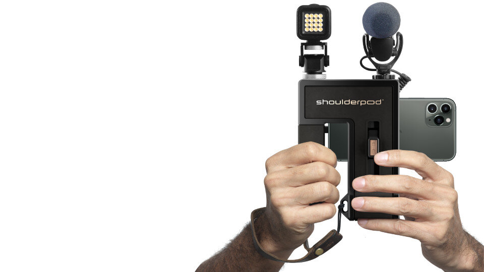 Shoulderpod G2プロフェッショナル・モバイルビデオグリップ発売開始