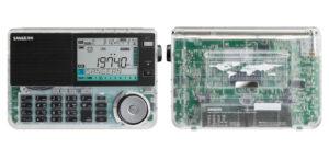 Sangean ATS-909X2J・FM/SW/MW/LW/Airマルチバンドラジオにスケルトンなクリアカラーが登場