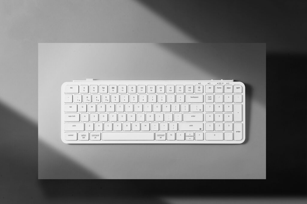96％レイアウトのウルトラスリムなKeychron B2 Proが登場！