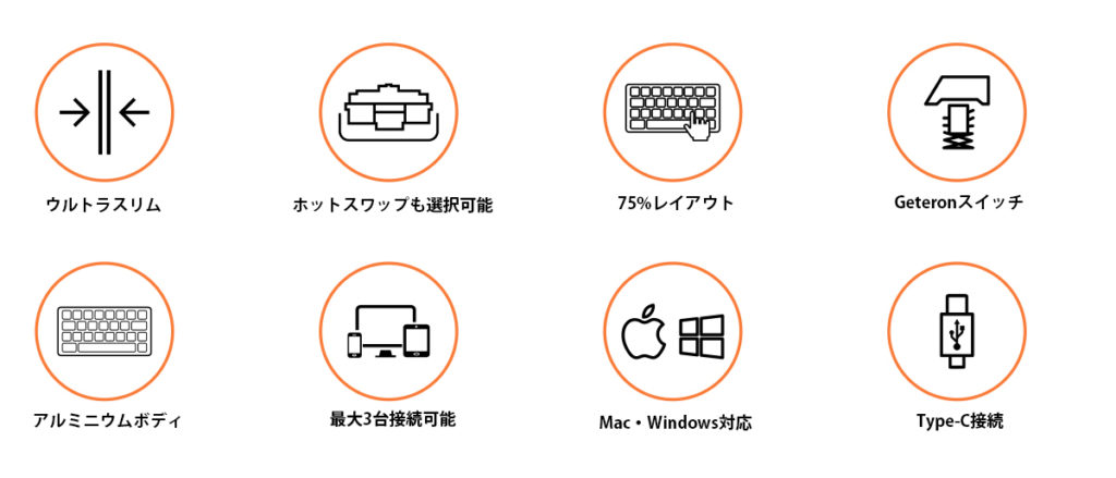 Keychron K7ワイヤレス・メカニカルキーボード発売開始