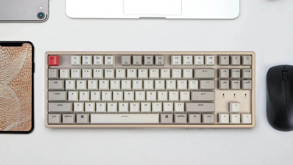 Keychron K8 ノンバックライト・ワイヤレス・メカニカルキーボード発売