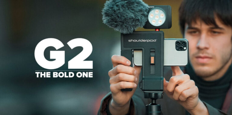 Shoulderpod G2プロフェッショナル・モバイルビデオグリップ発売開始