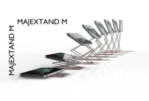Majextand M・人間工学に基づくスマートフォン/タブレット用スタンド発売