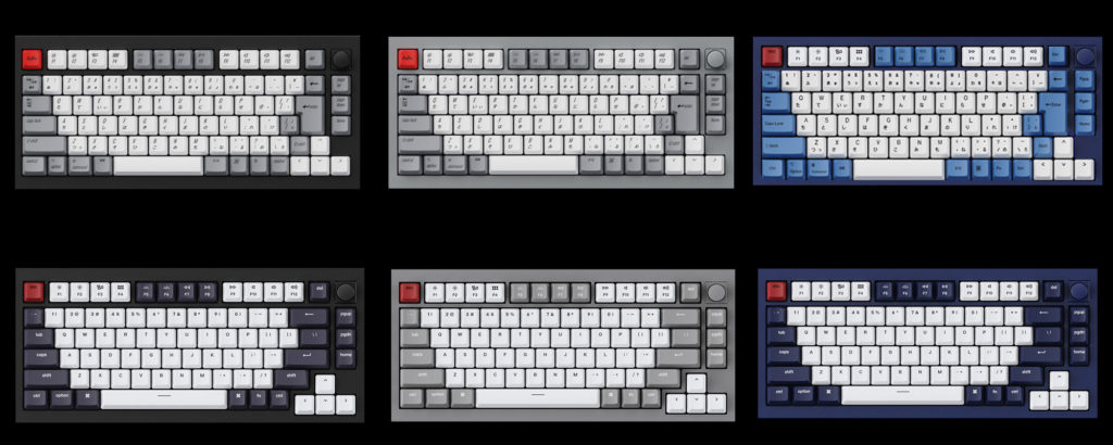 Keychron Q1 QMK カスタム・メカニカルキーボード ノブバージョン発売