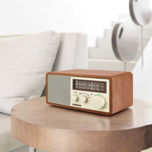 Sangean ウッドキャビネット採用ラジオ・Bluetoothスピーカー発売