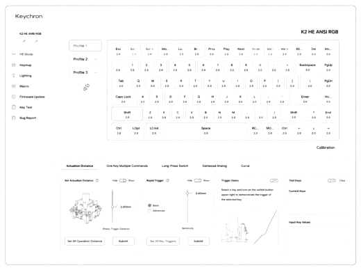 Keychron Launcher ウェブアプリ