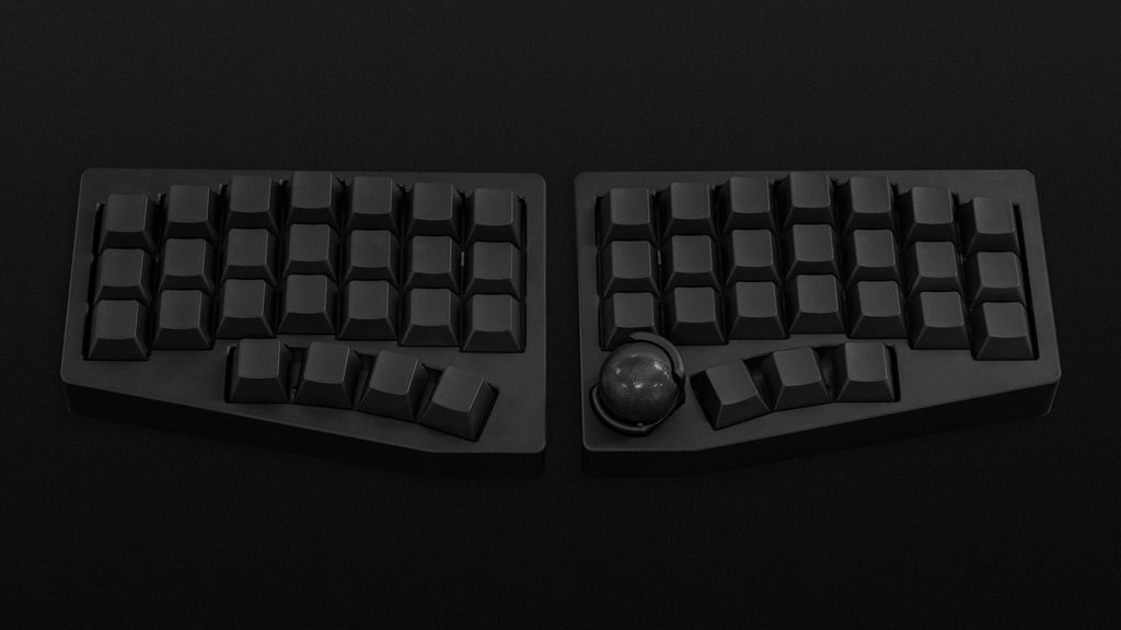 Keychronと遊舎工房の共同開発分割キーボード「Valkey Orb」の画像